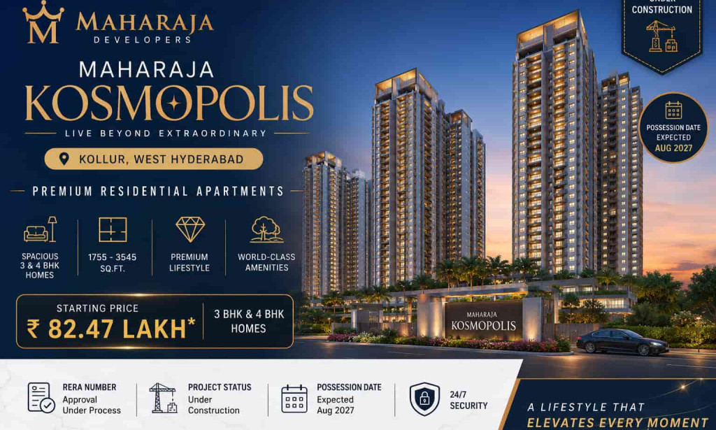How Maharaja Kosmopolis Kollur Offers a Premium Lifestyle