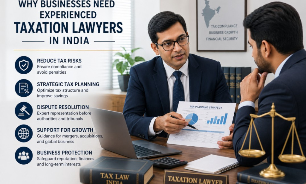 Why Businesses Need Experienced Taxation Lawyers in India- top