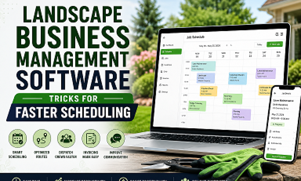 What Is Landscape Business Management Software Tricks for Faster Scheduling