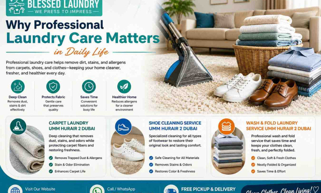 How Professional Laundry Care Matters in Daily Life