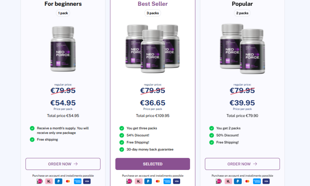 What Neo Force Ireland Review: Natural Support for Energy and Focus!