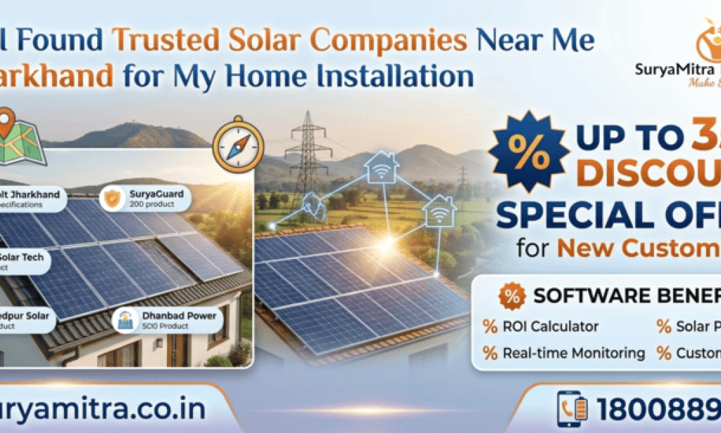 How I Found Trusted Solar Companies Near Me in Jharkhand for My Home Installation