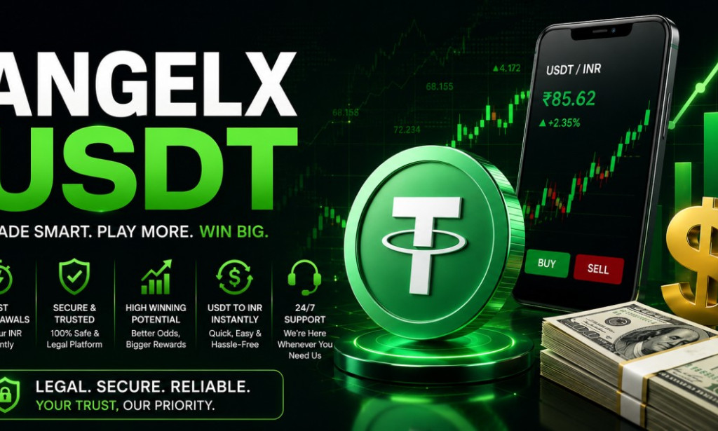 How to Sell USDT Instantly and Get INR in Your Bank Account Using Angelx
