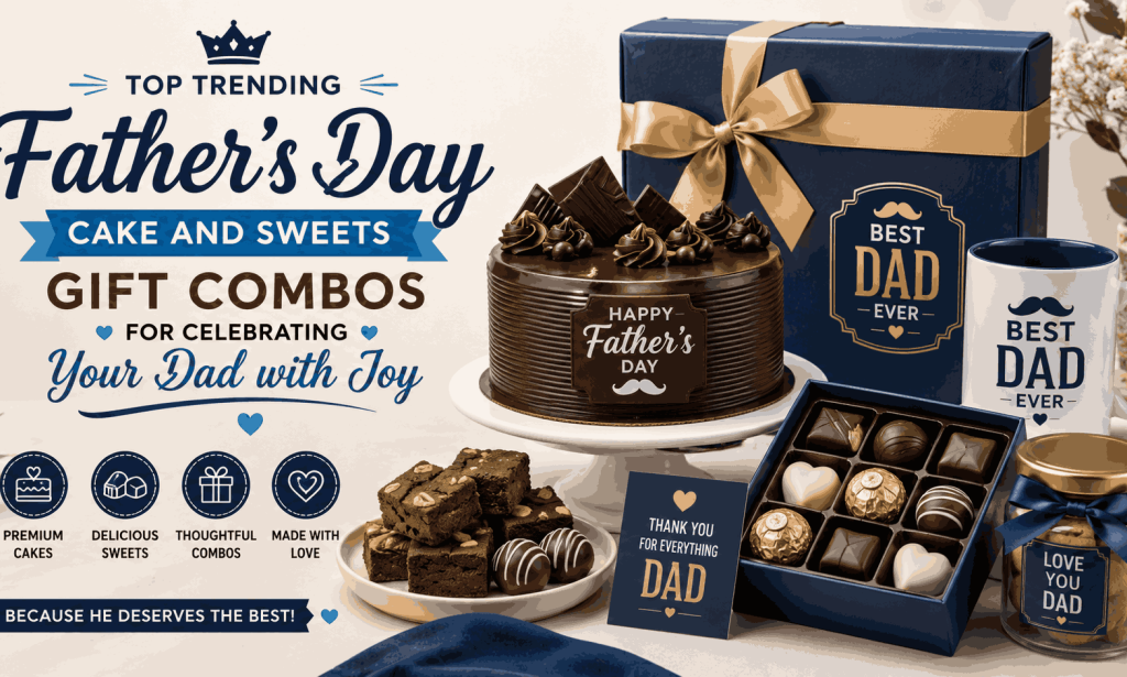 Top Trending Father’s Day Cake and Sweets Gift Combos for Celebrating Your Dad with Joy