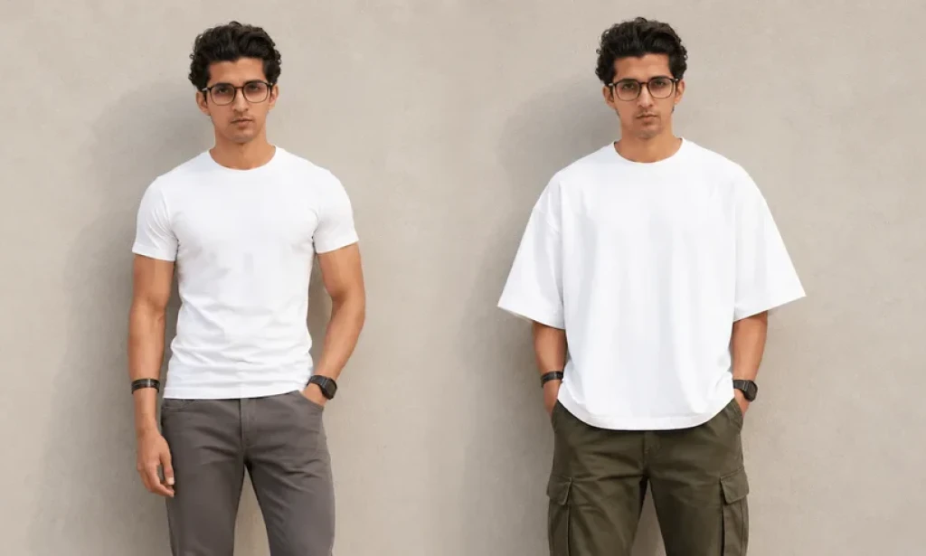 What kind of Style is Best for Your Everyday Fashion? - Oversized t-shirt vs Regular Fit