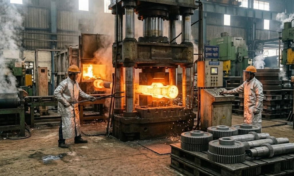How Forging Manufacturers India Produce Durable and High-Strength Forging Components