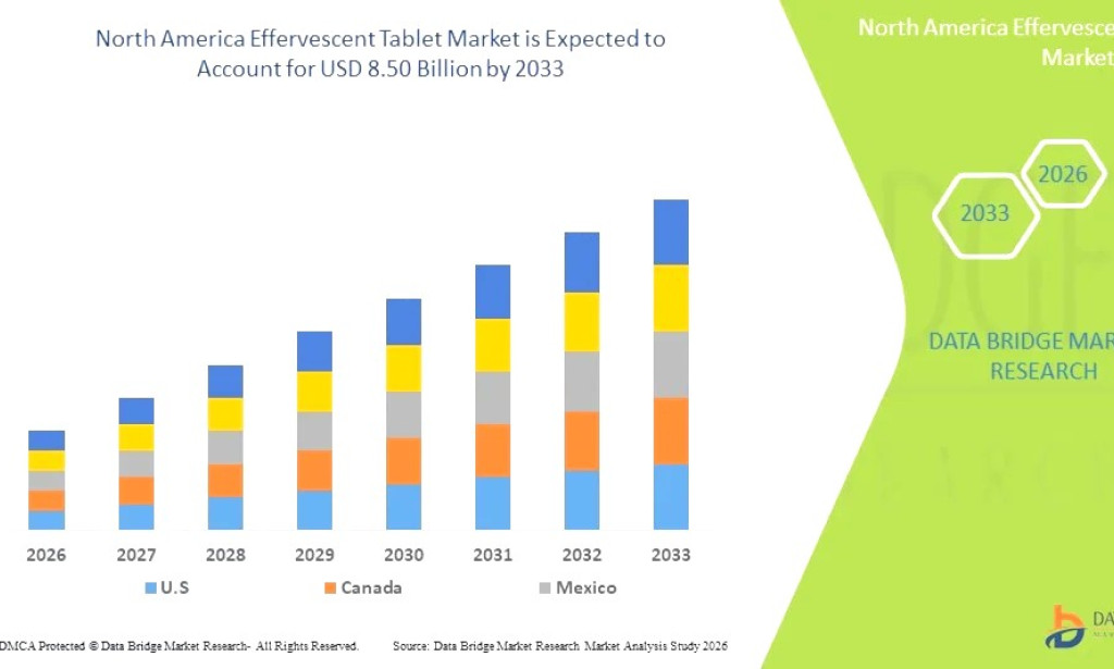 North America Effervescent Tablet market Size, Share, Trends, Key Drivers, Demand and Opportunity Analysis