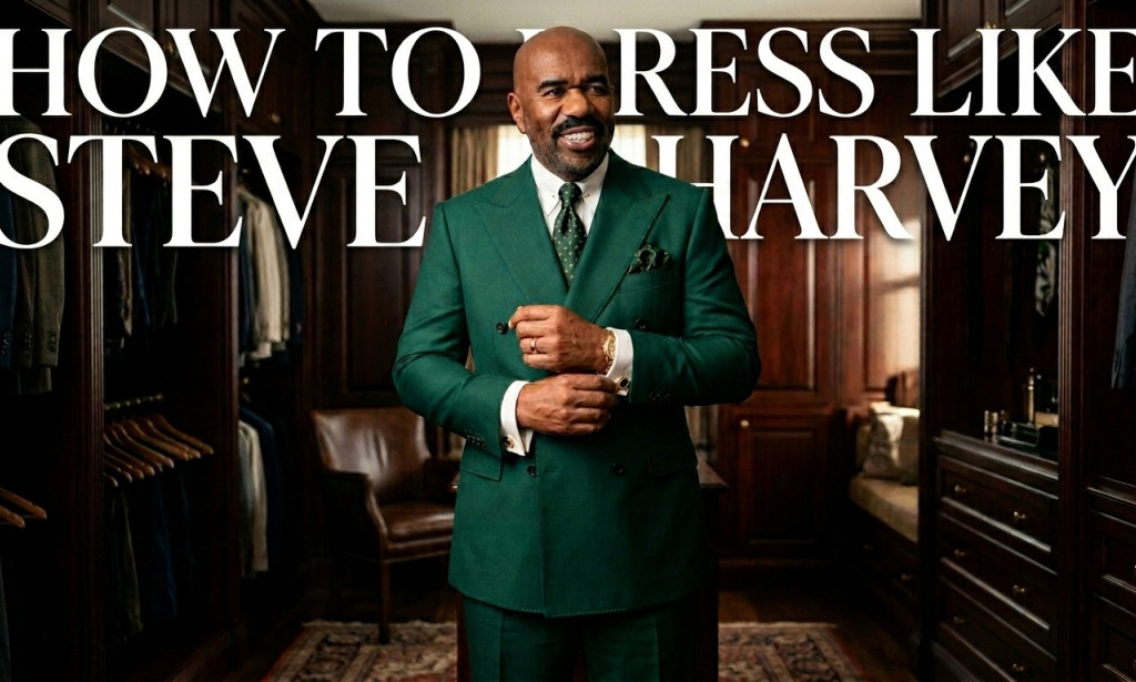 How to Dress Like Steve Harvey
