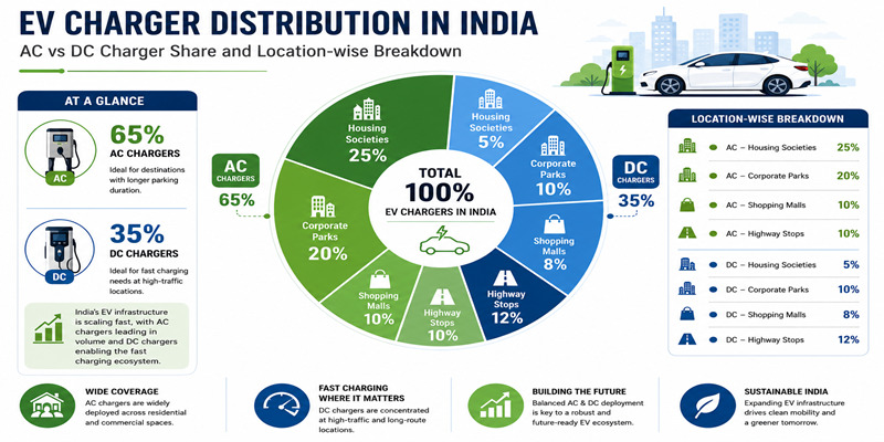EV Charger Distribution In India