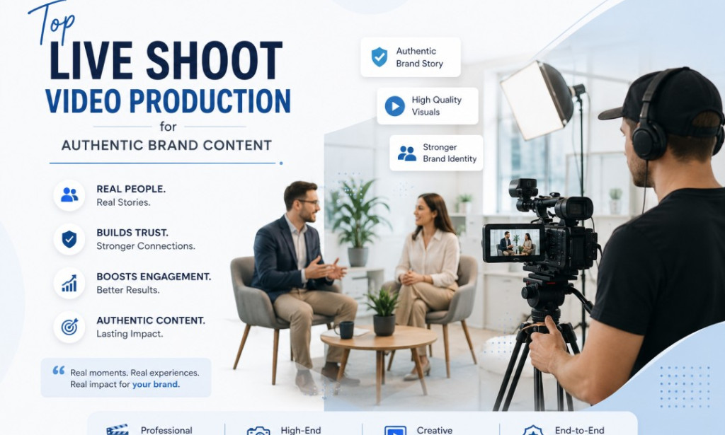 Top Live Shoot Video Production for Authentic Brand Content