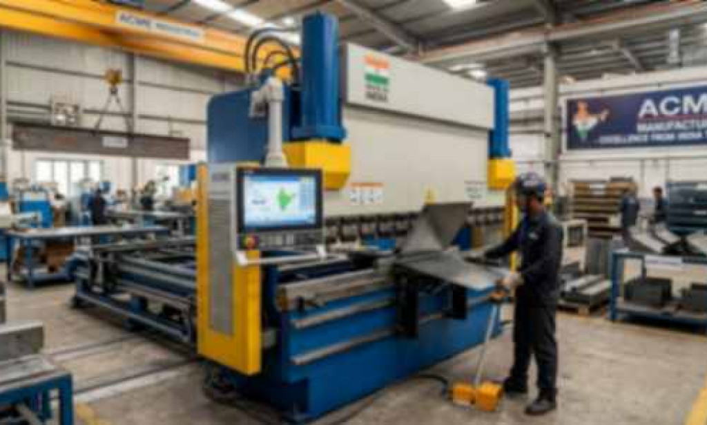 How Hydraulic Press Brake Machine Manufacturers in India Deliver Efficient Solutions Globally