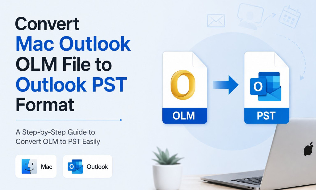 How to Convert Mac Outlook OLM File to Outlook PST Format?