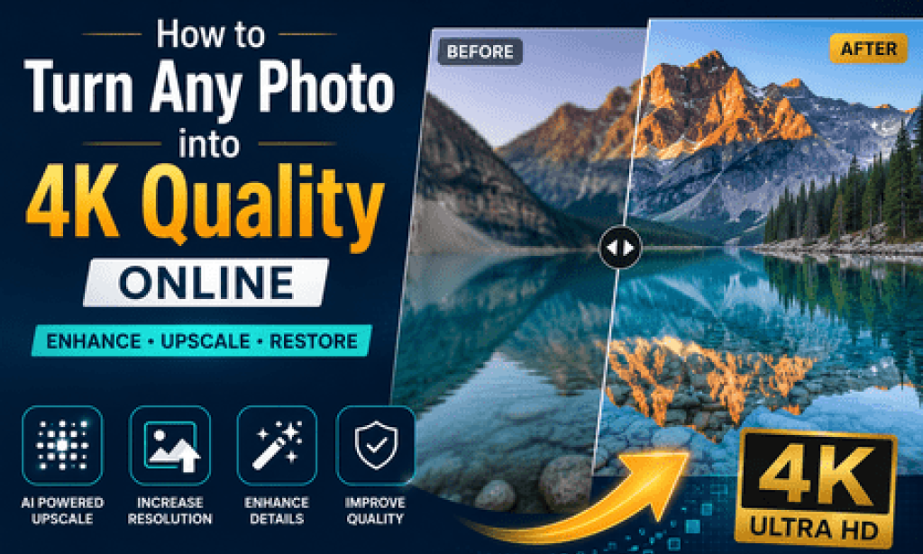 How to Turn Any Photo into 4K Quality Online