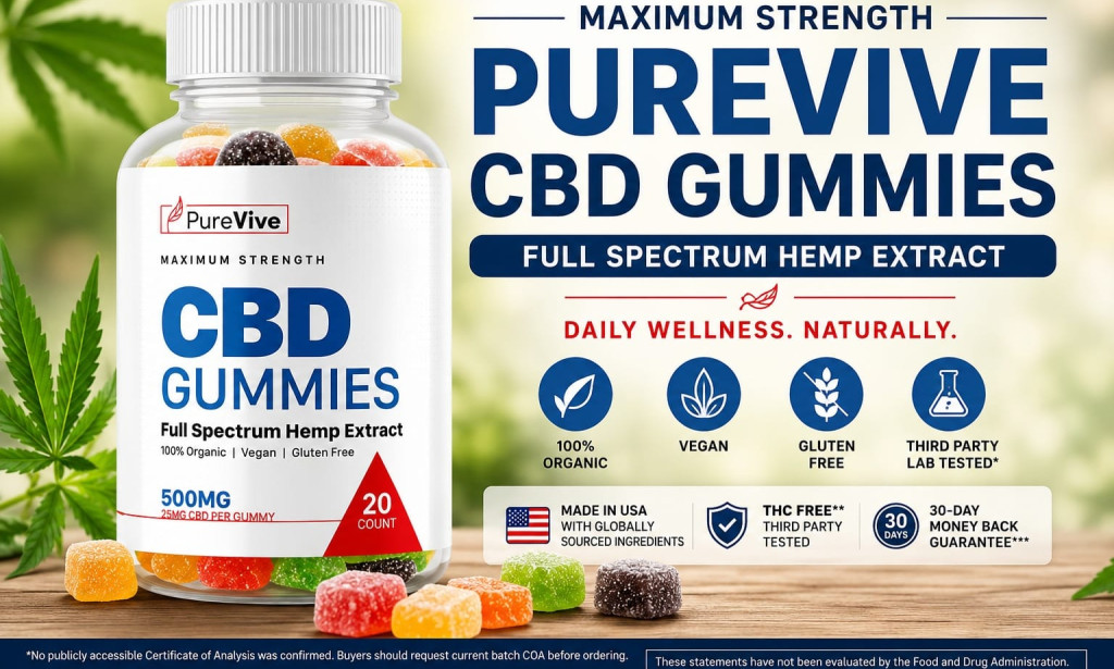 What are PureVive CBD Gummies (Review 2026) USA – The Science Behind Better Relaxation, Comfort & Daily Wellness