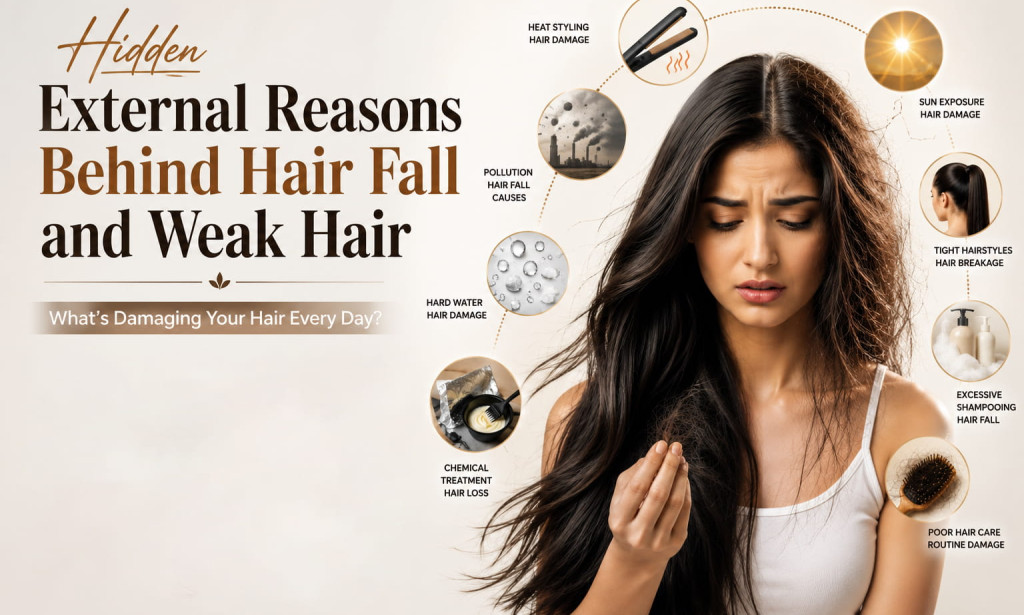 What are the Hidden Reason Behind Hair Fall and Weak Hair