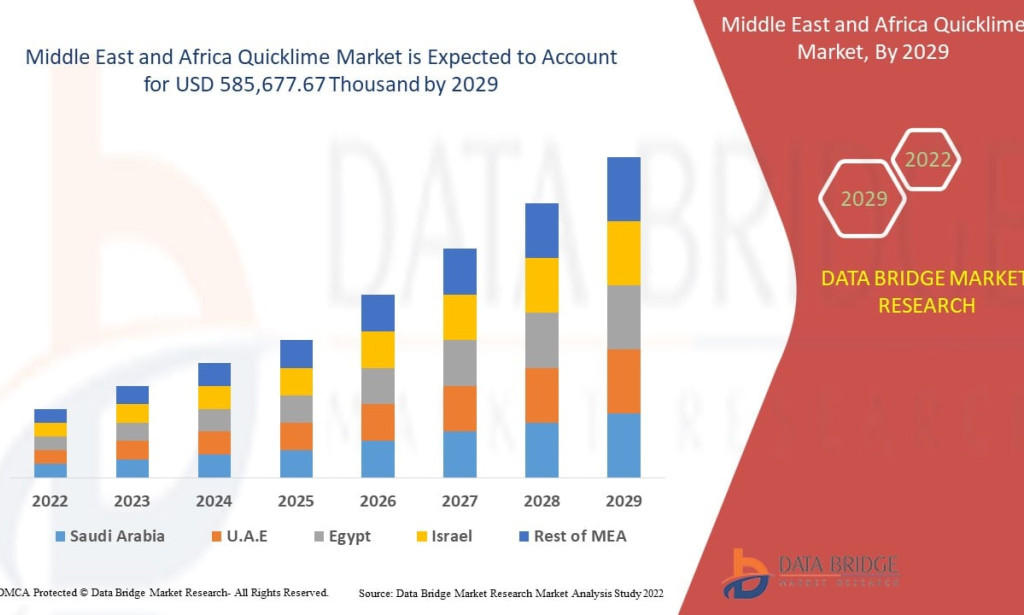 Middle East and Africa Quicklime Market Size, Share, Trends, Growth Opportunities, Key Drivers and Competitive Outlook