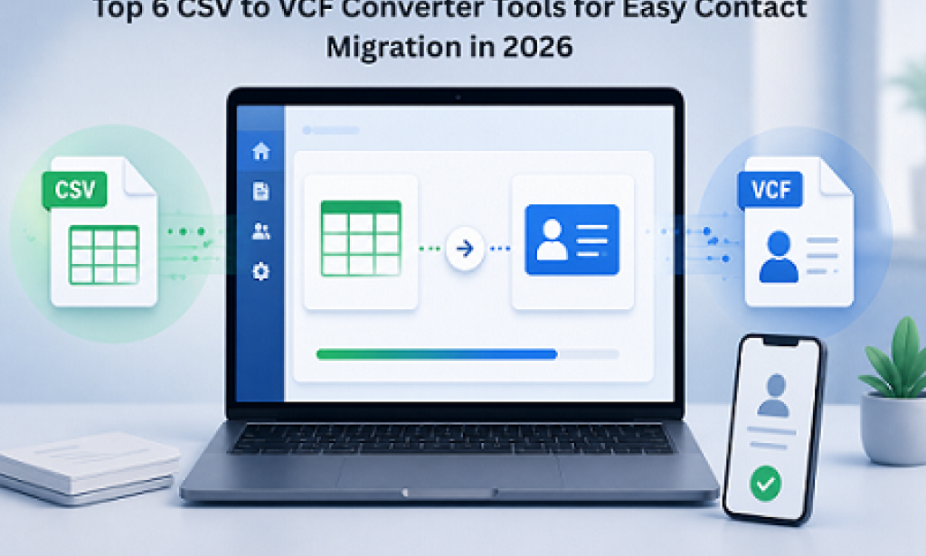 Top 6 CSV to VCF Converter Tools for Easy Contact Migration in 2026