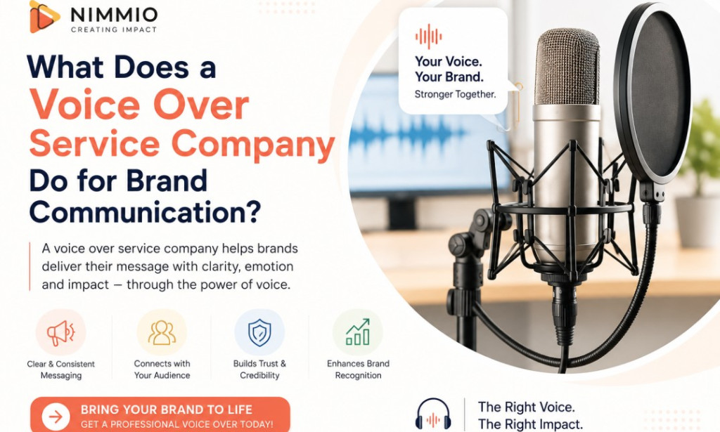 What Does a Voice Over Service Company Do for Brand Communication?