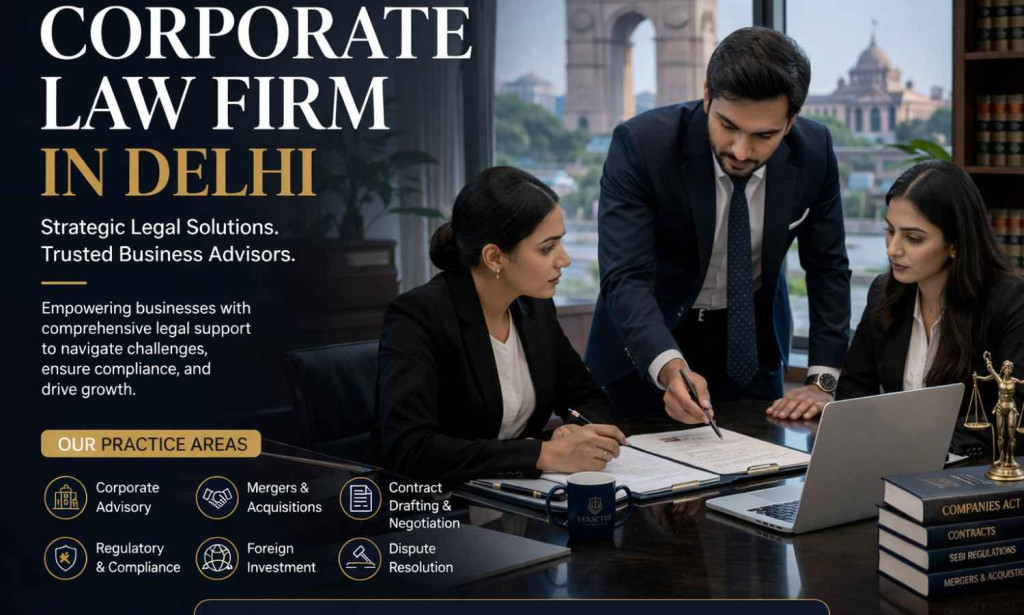 How to Select the Right Corporate Law Firm in Delhi for Growth