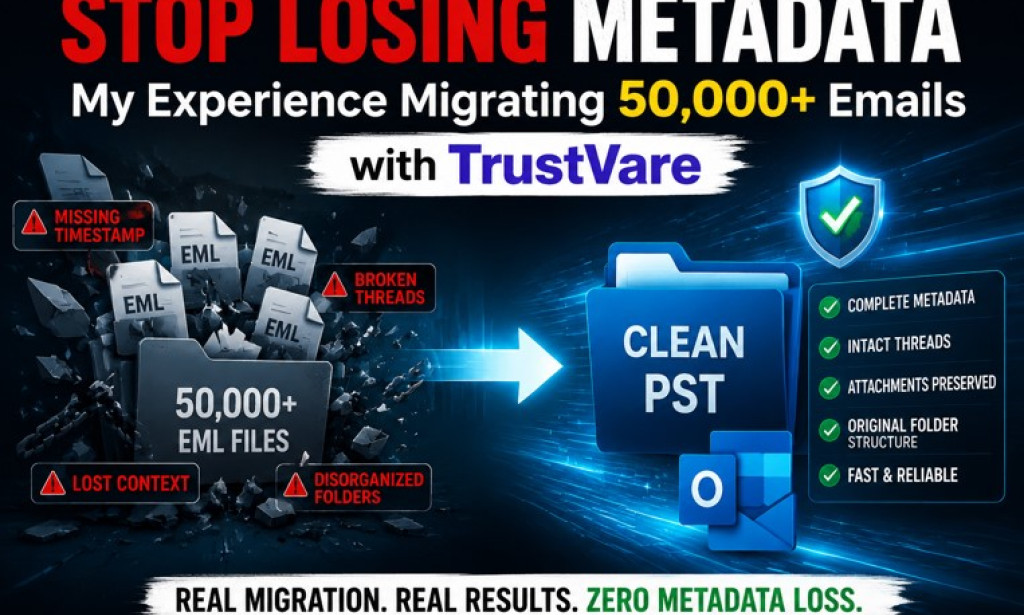 Stop Losing Metadata: My Experience Migrating 50,000+ Emails with TrustVare