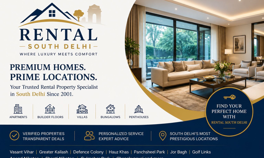 How to Find the Best Property for Rent in South Delhi