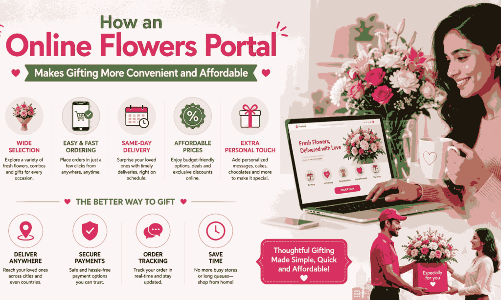How an Online Flowers Portal Makes Gifting More Convenient and Affordable