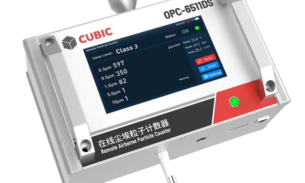 top 10 28.3LPM Portable Optical Particle Counter OPC-6511DS