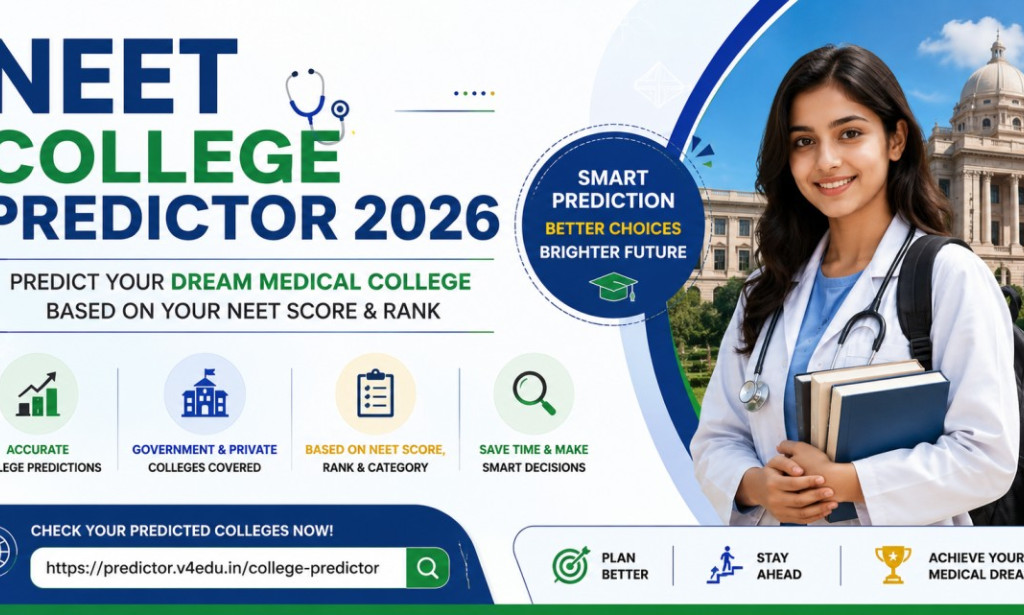 NEET College Predictor 2026 – Find Your Top Medical College