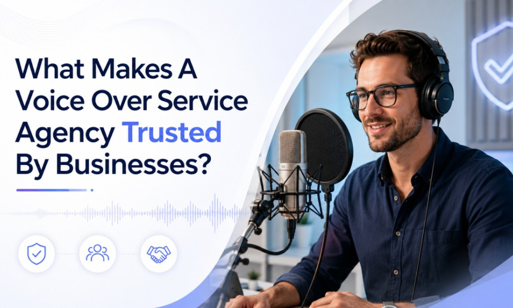 What Makes A Voice Over Service Agency Trusted by Businesses?