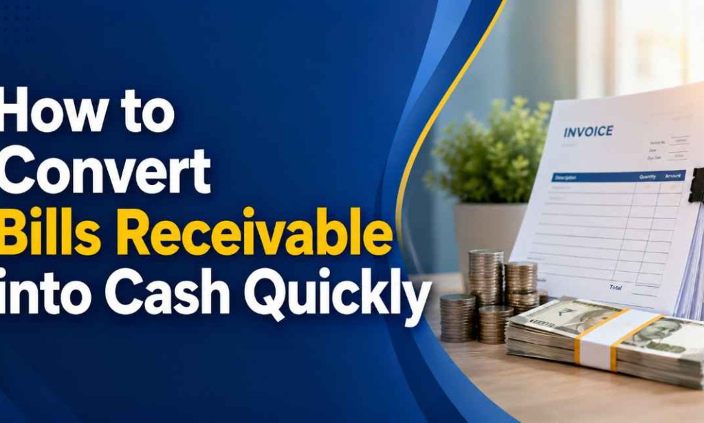 How to Convert Bills Receivable into Cash Quickly