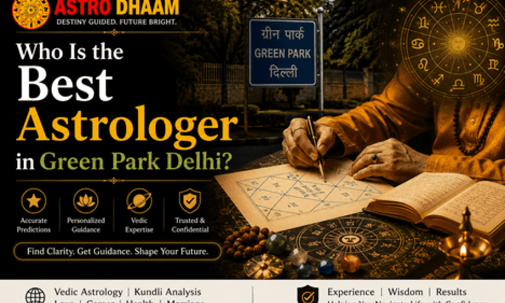 Who Is the Best Astrologer in Green Park Delhi?