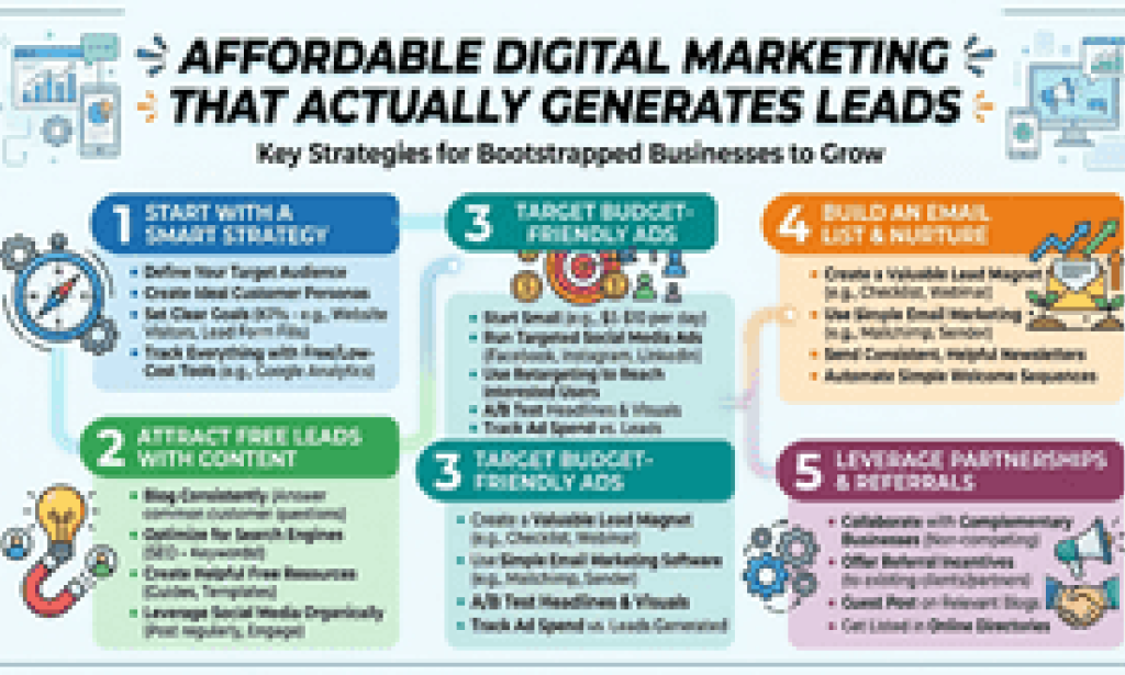 How to Do Affordable Digital Marketing That Actually Generates Leads