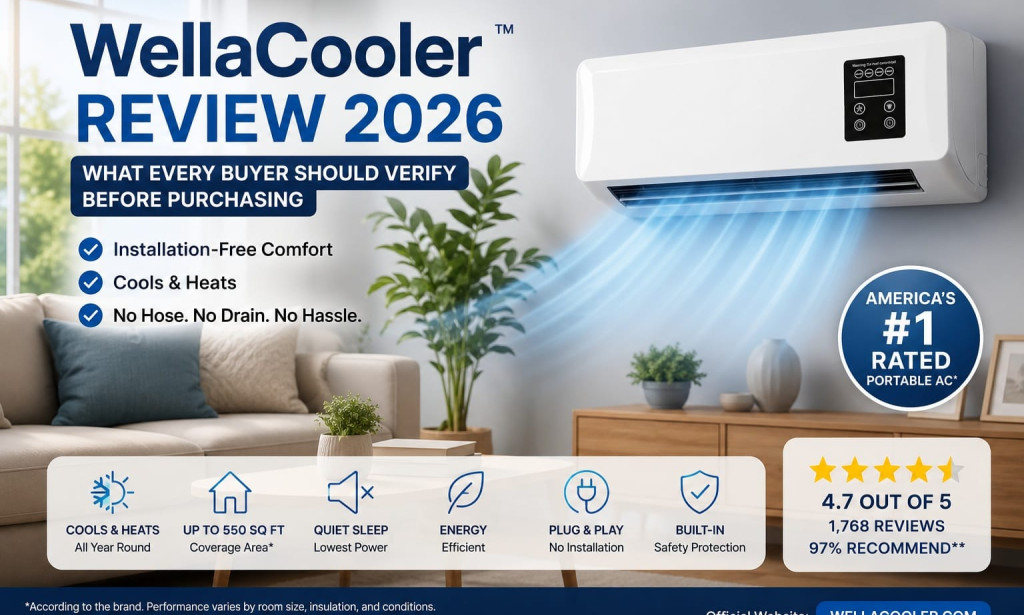 WellaCooler Portable AC Epicooler: 2026 (Review) Scam or Legit? What You Need to Know!