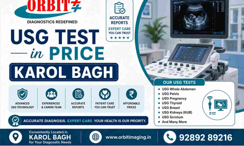 Top USG Test Price in Karol Bagh