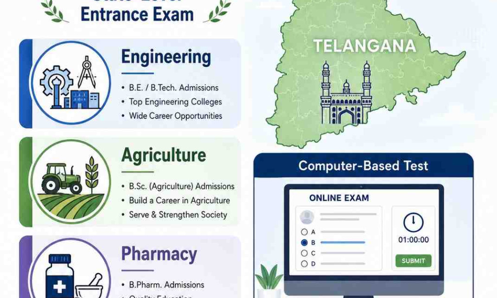 What Is TS EAMCET 2026? Exam Pattern, Courses, Colleges and Admission Process