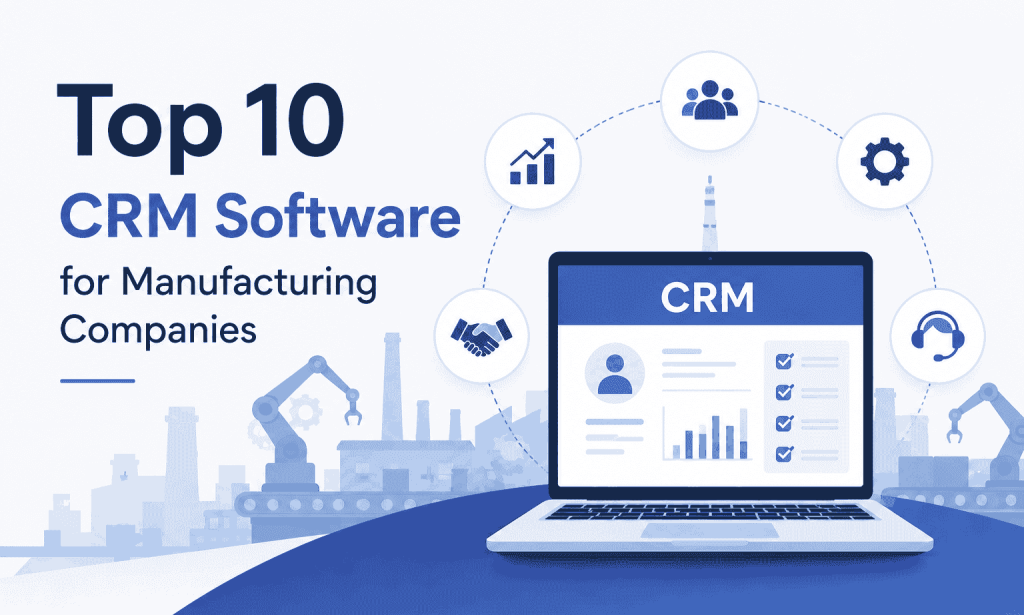Top 10 CRM Software for Manufacturing Companies
