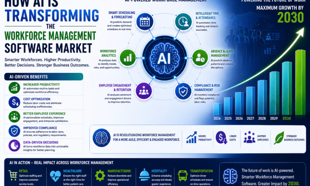How Fast Will the Workforce Management Software Market Grow by 2030?
