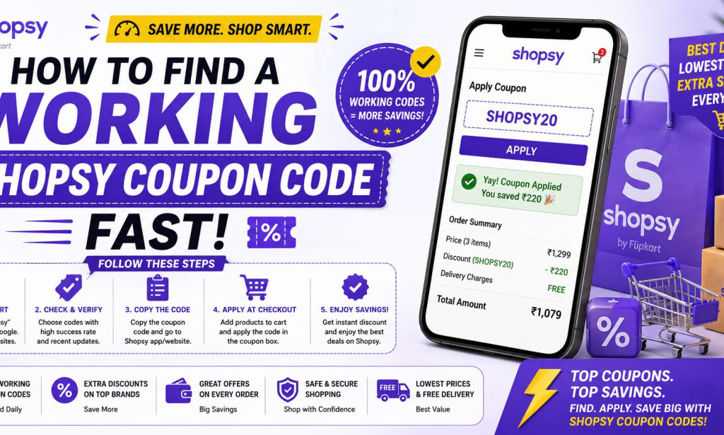 How to Find a Working Shopsy Coupon Code Fast