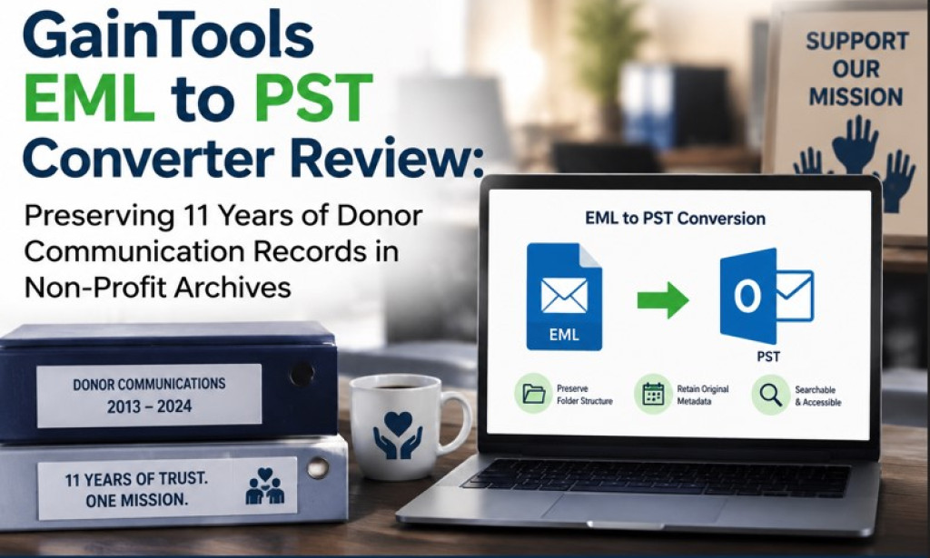 Top EML to PST Converter Review: Preserving 11 Years of Donor Communication Records in Non-Profit Archives