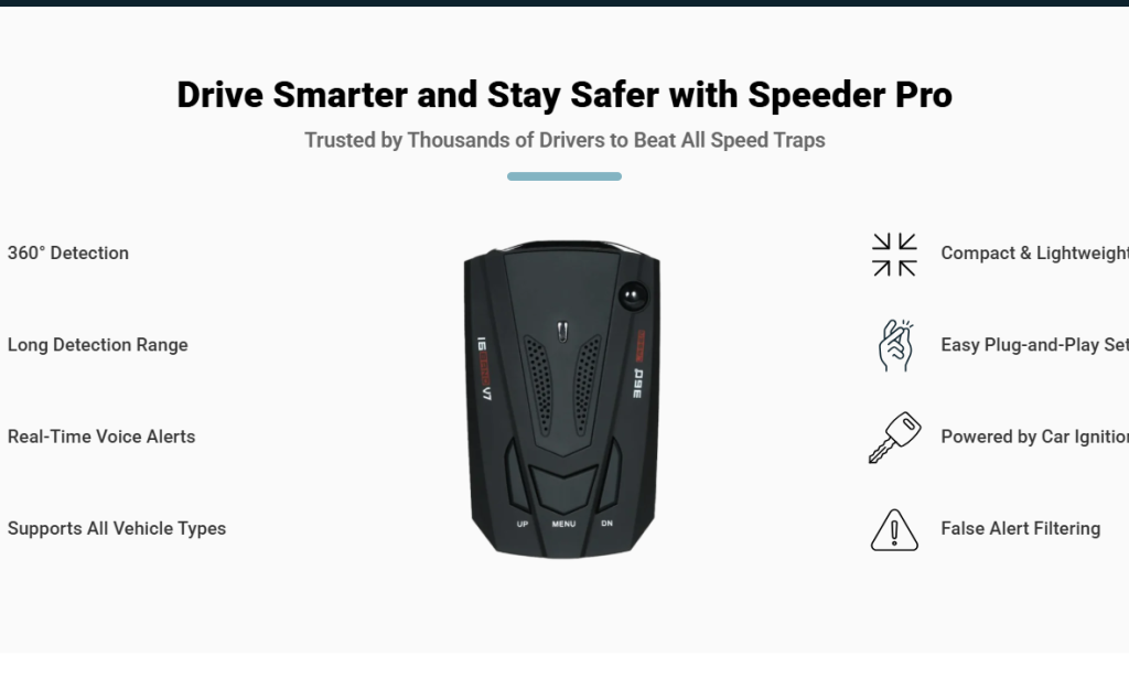 SpeederPro Radar Detector Reviews - Truthful EXPERIENCE Know The Facts Before BUYING!!!