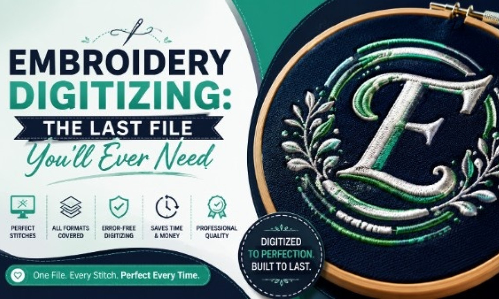 Top 10 Embroidery Digitizing: The Last File You'll Ever Need