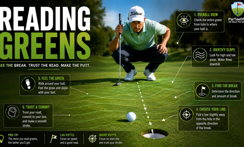 How Professional Golfers Master Reading Greens?