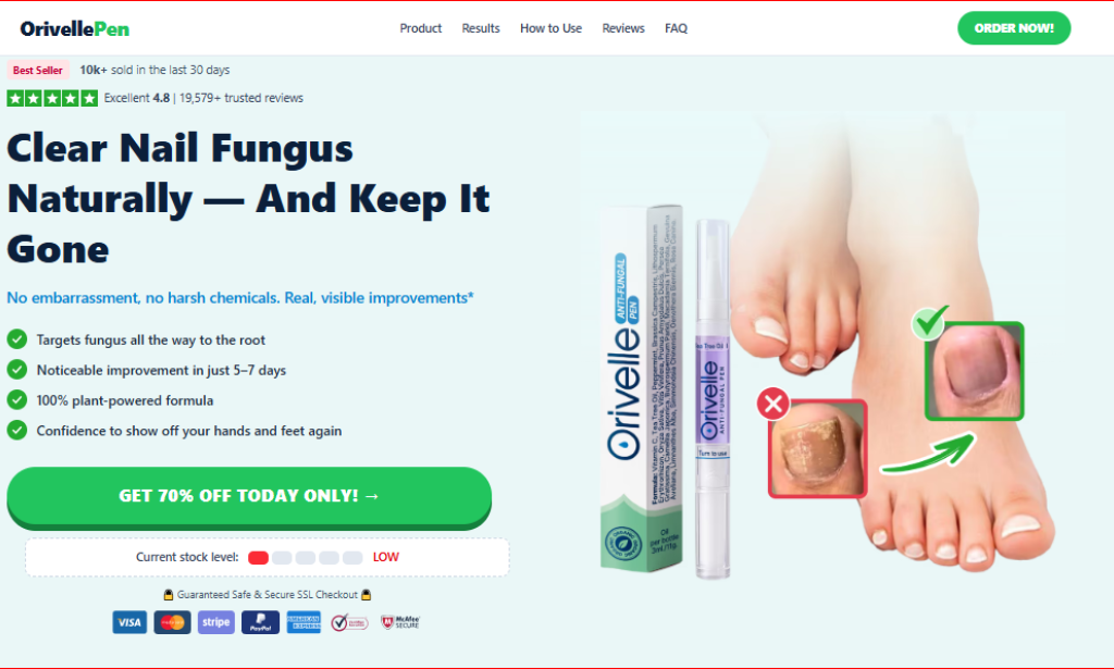 Orivelle Fungus Pen United Kingdom: Review Product Insights for Healthier-Looking Nails