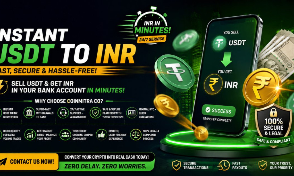 How to Convert USDT to INR Without Paying High Fees — Coinmitra APK Guide
