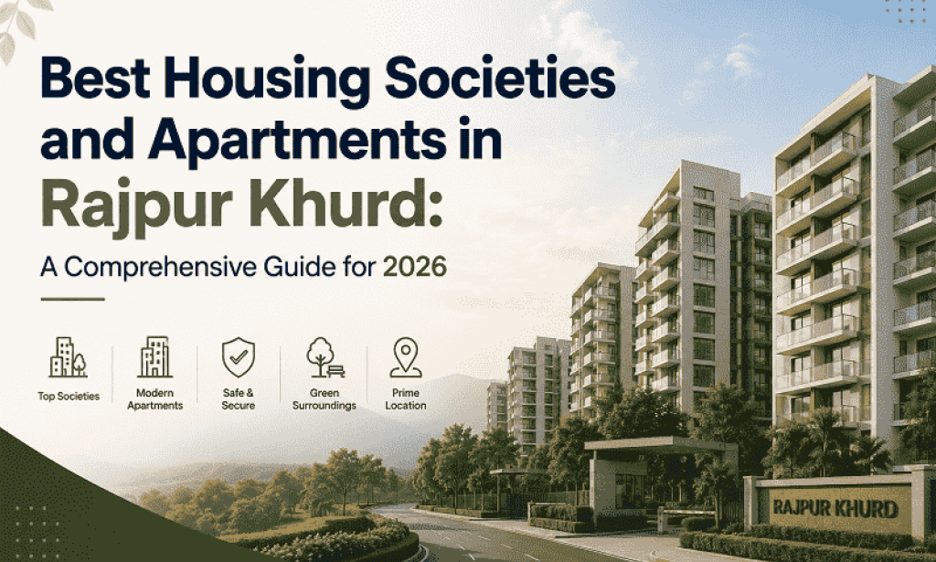 How to Best Housing Societies and Apartments in Rajpur Khurd: A Comprehensive Guide for 2026
