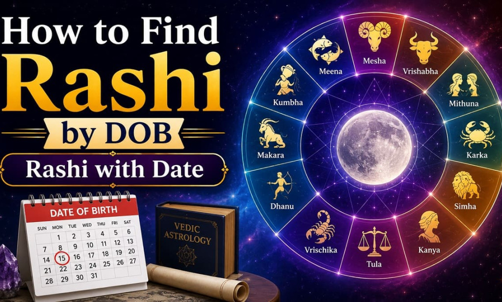 How to Find Rashi by DOB | Rashi with Date
