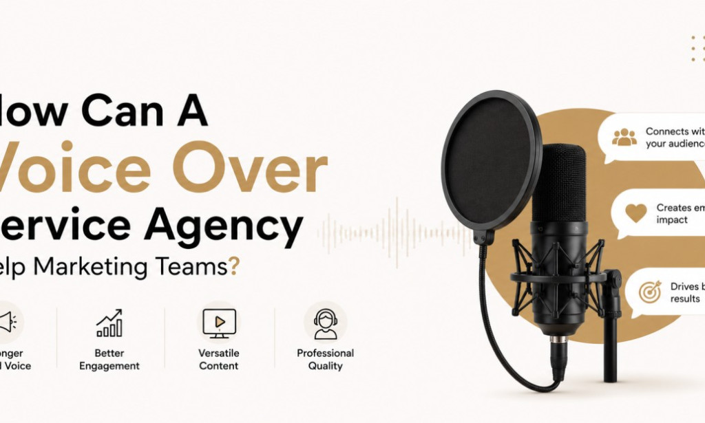 How Can A Voice Over Service Agency Help Marketing Teams?