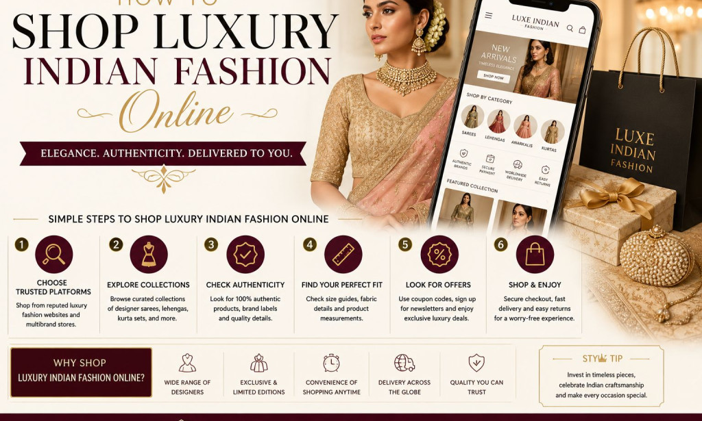 How to Shop Luxury Indian Fashion Online