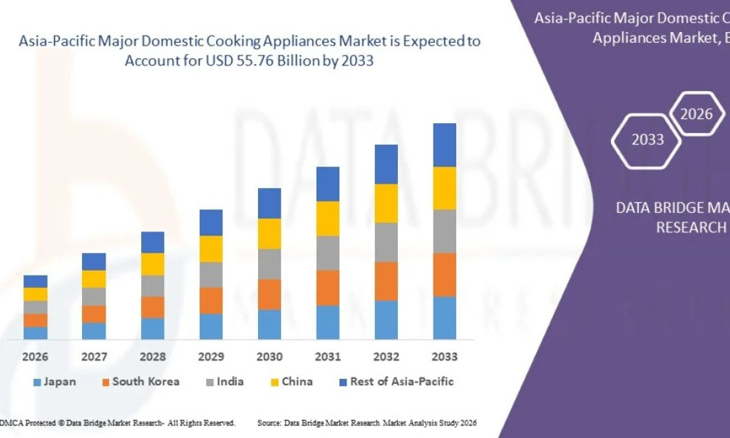 Asia-Pacific Major Domestic Cooking Appliances Market Size, Share, Trends, Growth Opportunities, Key Drivers and Competitive Outlook