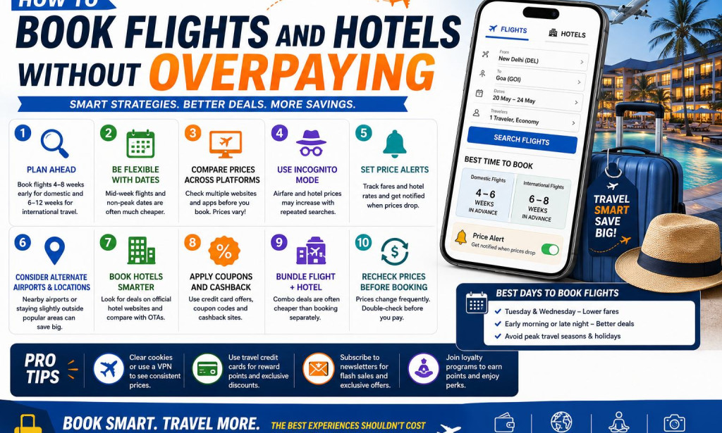 How to Book Flights and Hotels Without Overpaying